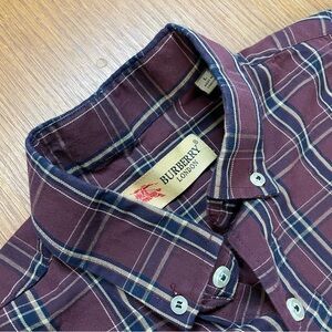 Burberry Men’s Archive-Style Plaid Shirt | Timeless Classic